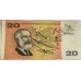 AUSTRALIA 1967 TWENTY 20 DOLLARS BANKNOTE . COOMBS / RANDALL